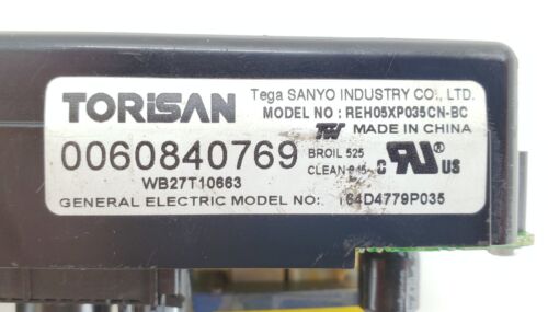 Genuine OEM GE Range Oven Control Board WB27T10663 Same Day Ship 90 Day Warranty