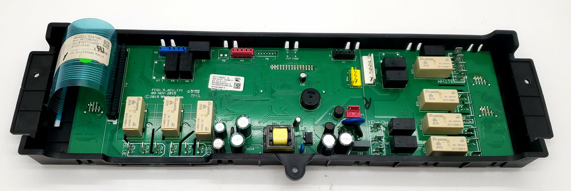 Whirlpool Range Control Board W11136001 Black