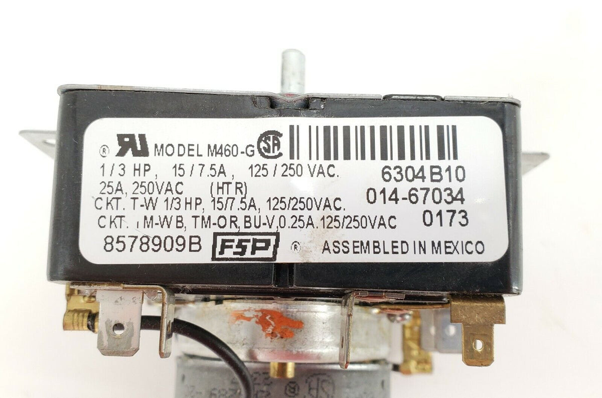 Genuine OEM Whirlpool Dryer Timer 8578909 Same Day Shipping Lifetime Warranty
