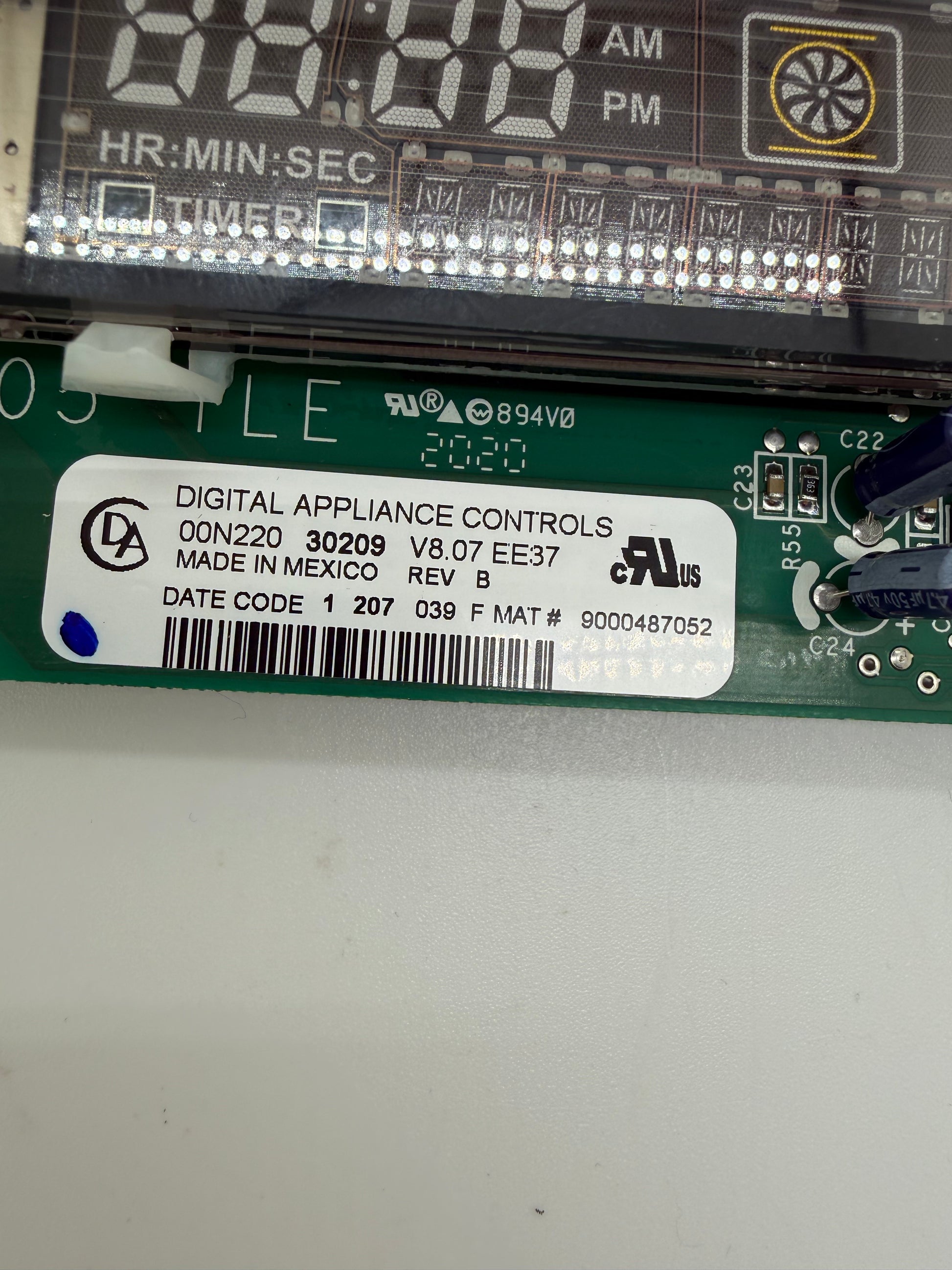 Bosch Range 9000270240 Control Board