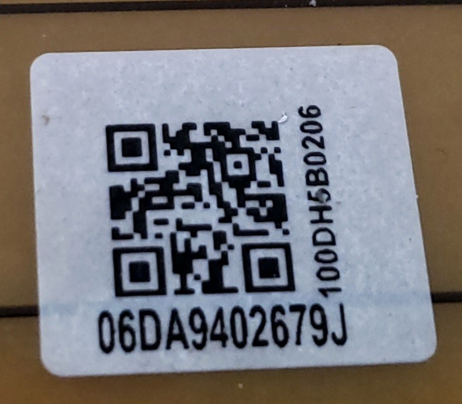 Samsung Refrigerator Control DA94-02679J