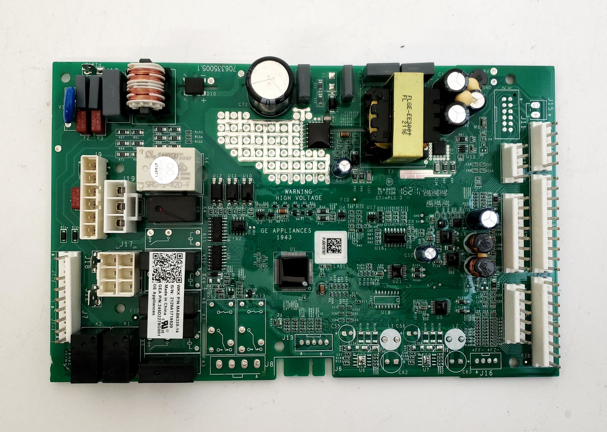 GE Refrigerator Control Board 245D2279G001