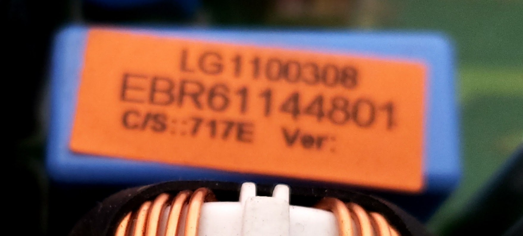 LG Dryer Control Board EBR61144801