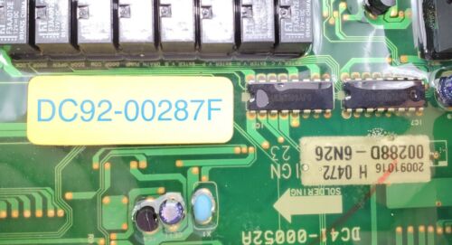Samsung Washer Control DC92-00287F