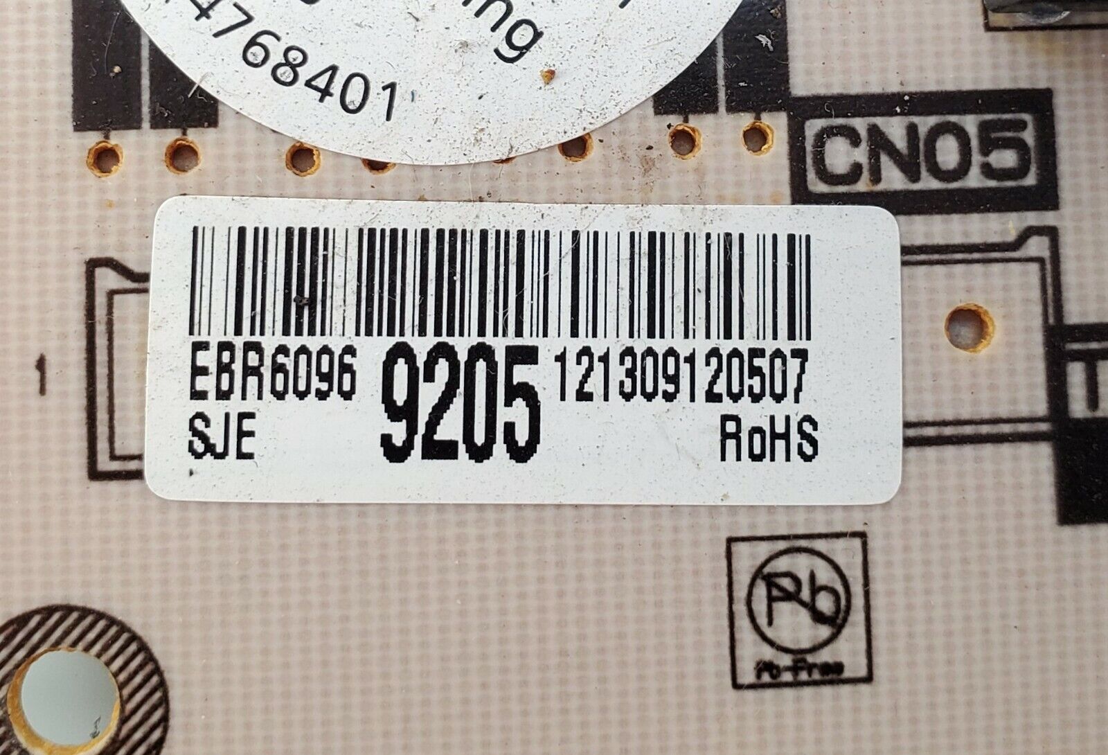 LG Range Control  EBR60969205