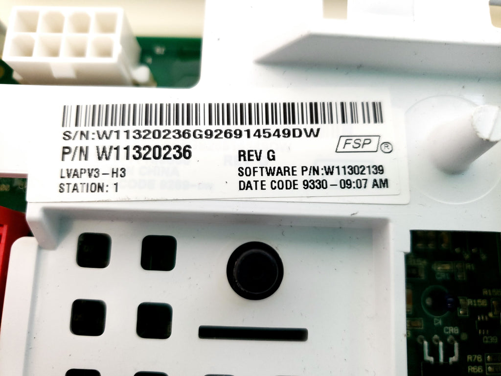 Whirlpool Washer Control Board W11320236