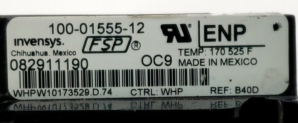 Whirlpool Range Control  W10173529