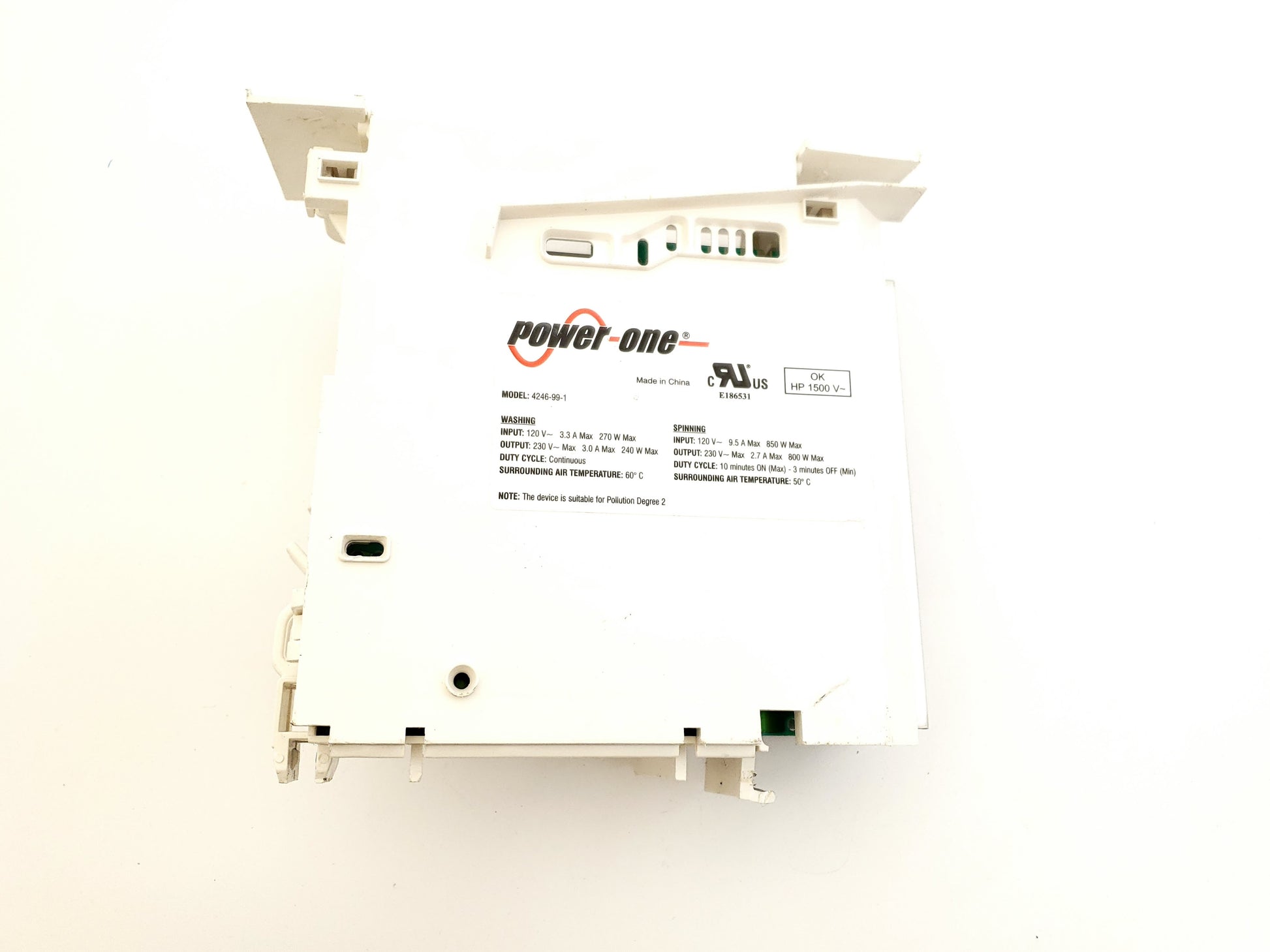 Electrolux Washer Control Board 134409905