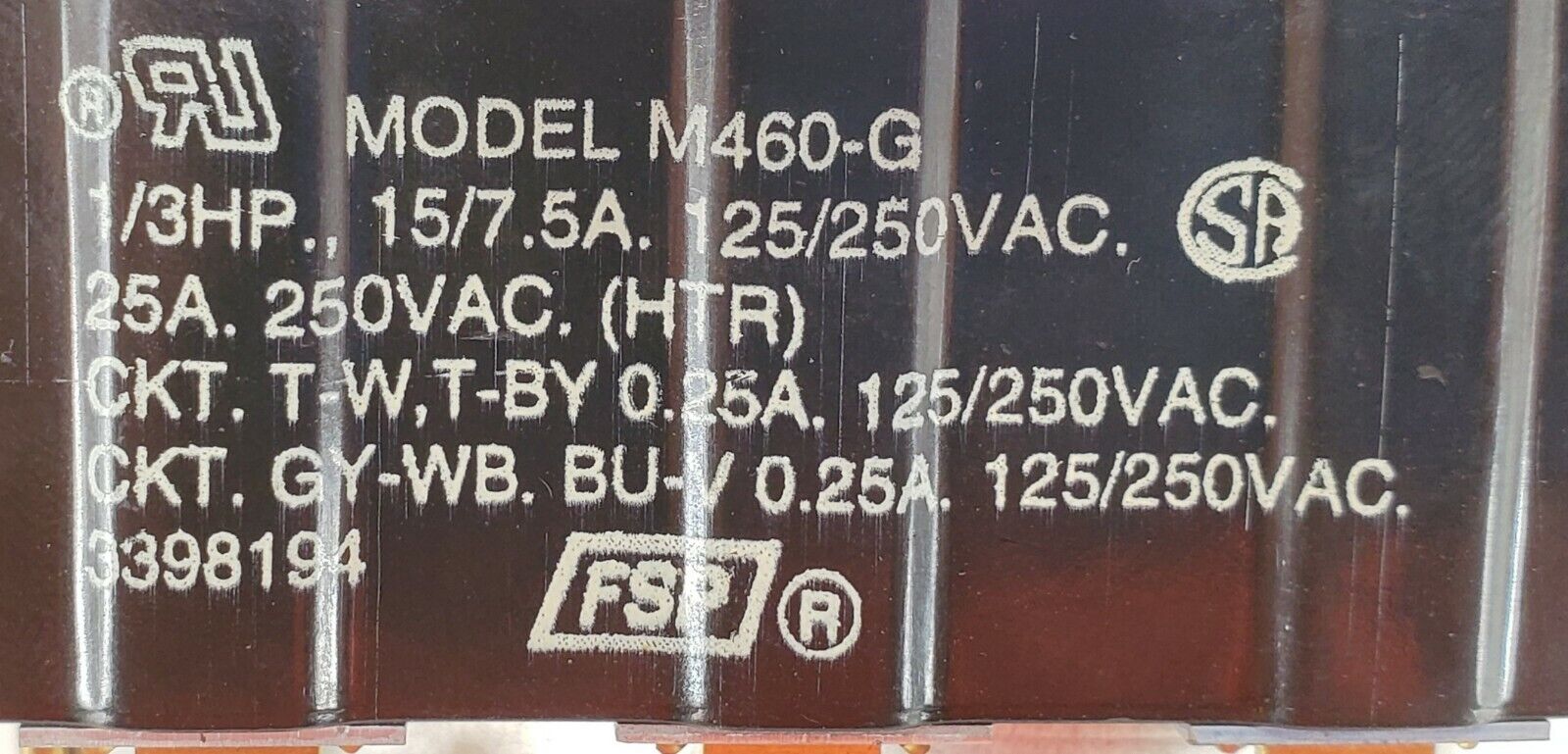 Kenmore Washer Timer  3398194