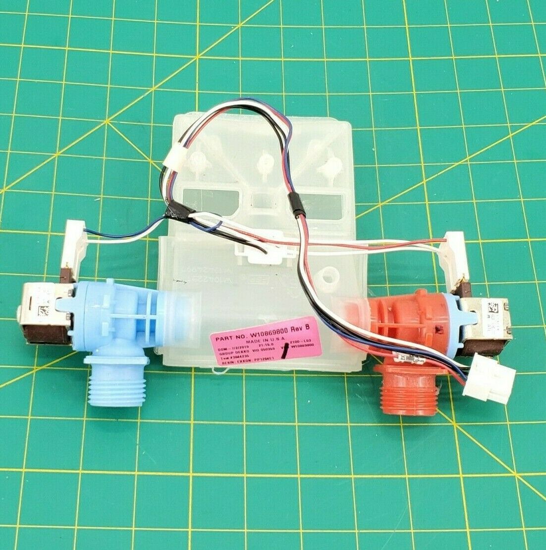 Whirlpool Washer Valve W10869800