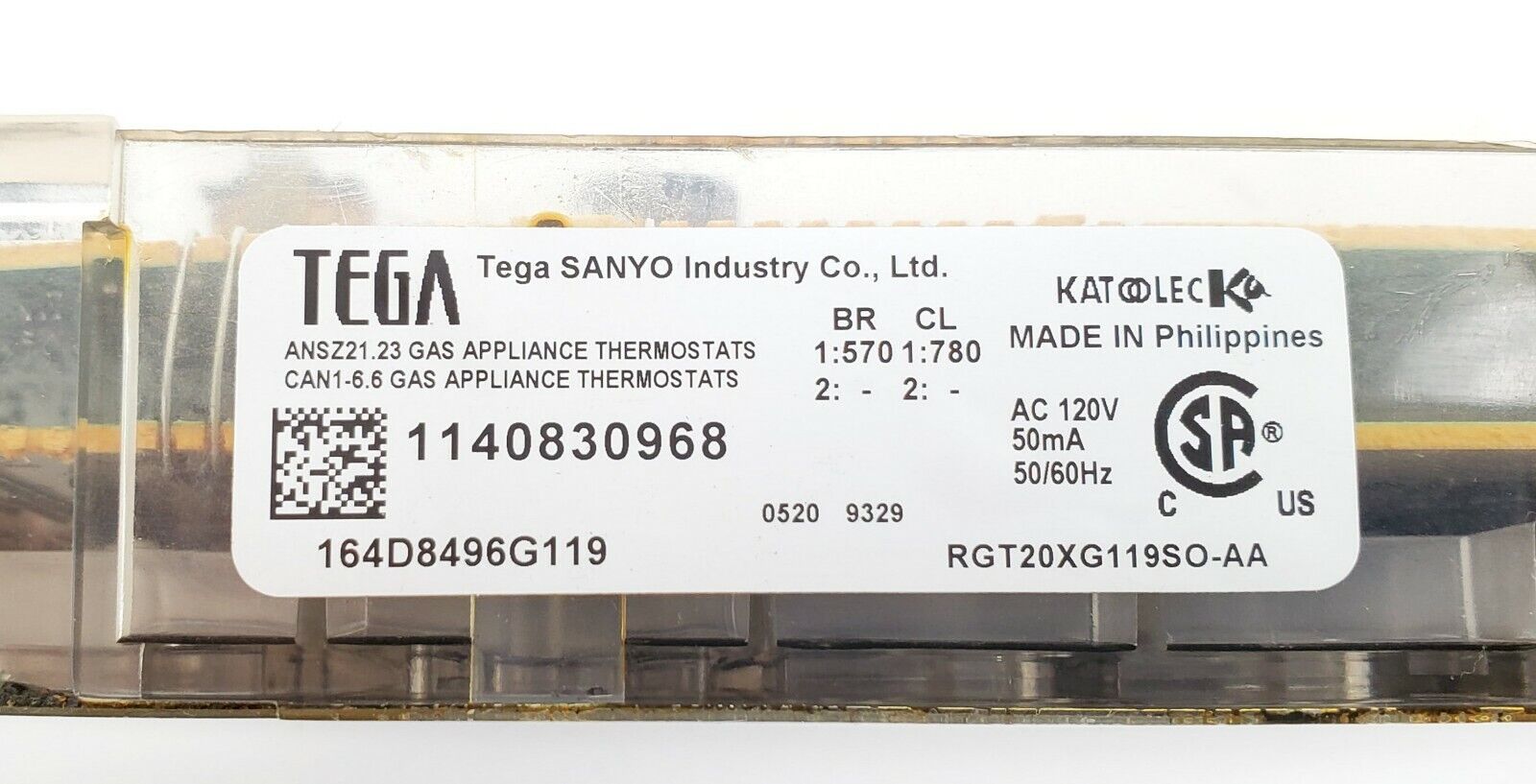 OEM GE Range Control Board 164D8496G119 Same Day Shipping & Lifetime Warranty