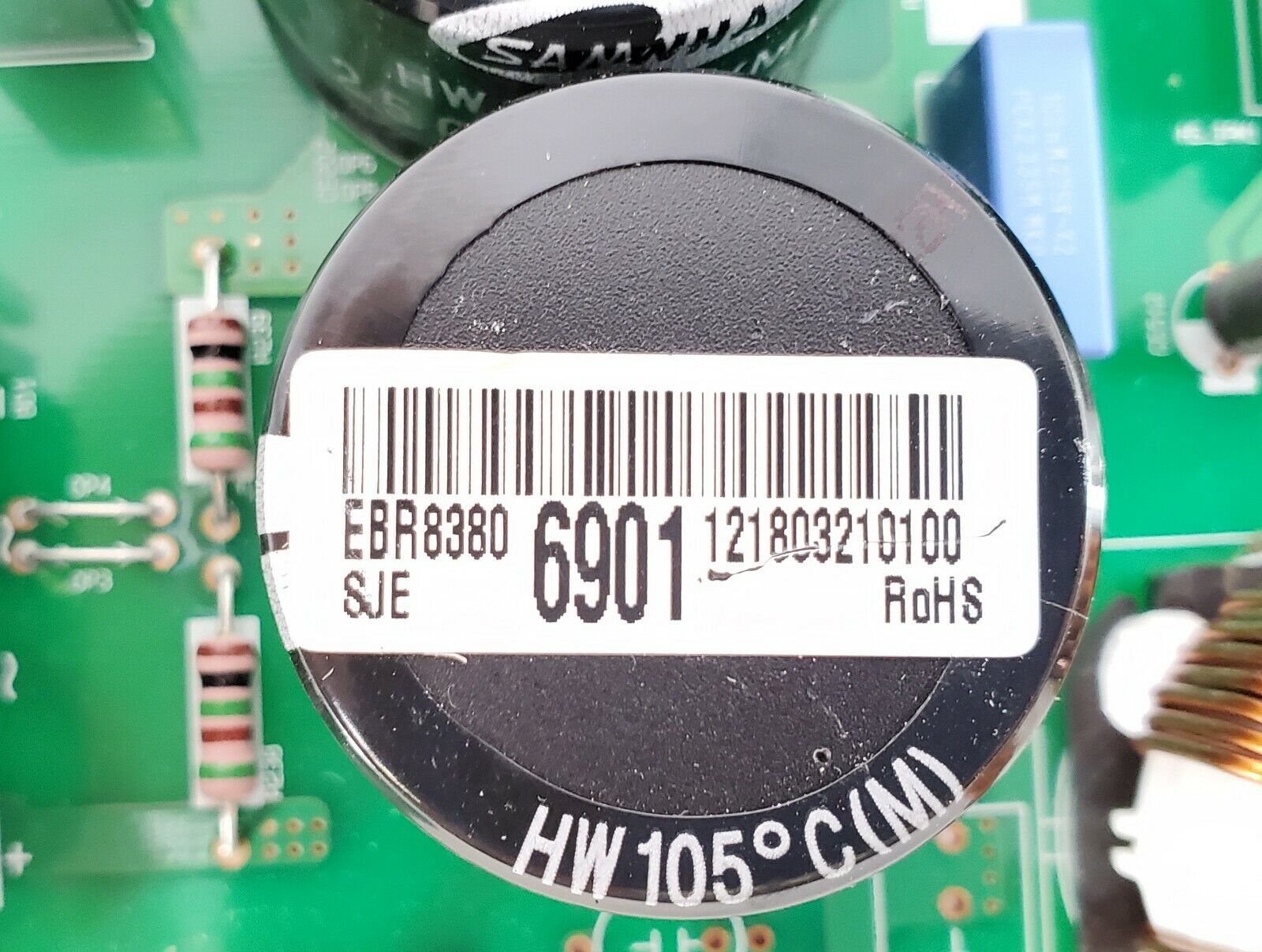 LG Refrigerator Control Board EBR83806901
