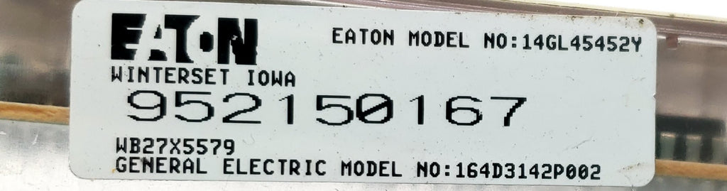 GE Range Control  WB27X5579