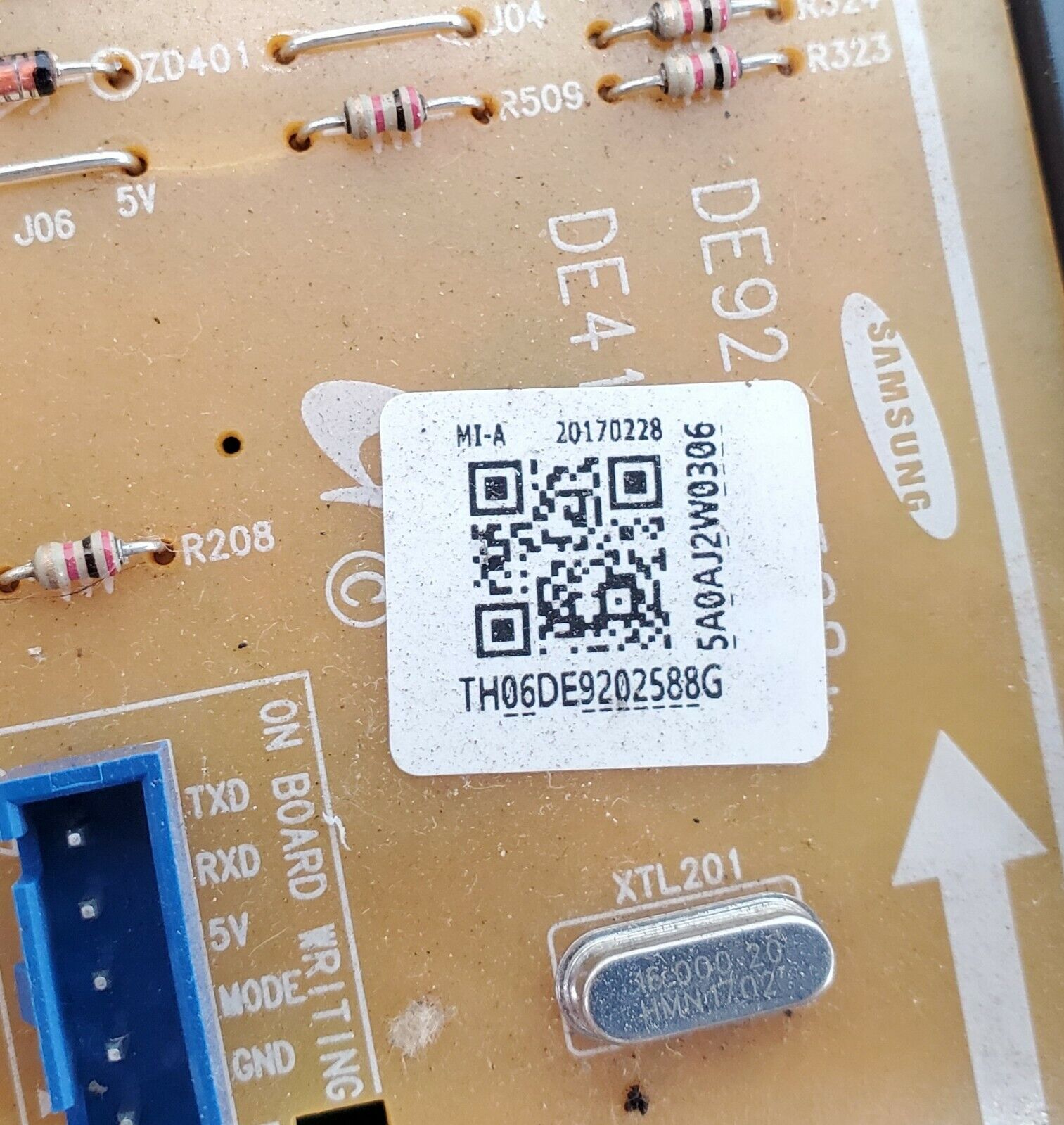 Genuine OEM Samsung Range Control DE92-02588G Same Day Ship Lifetime Warranty