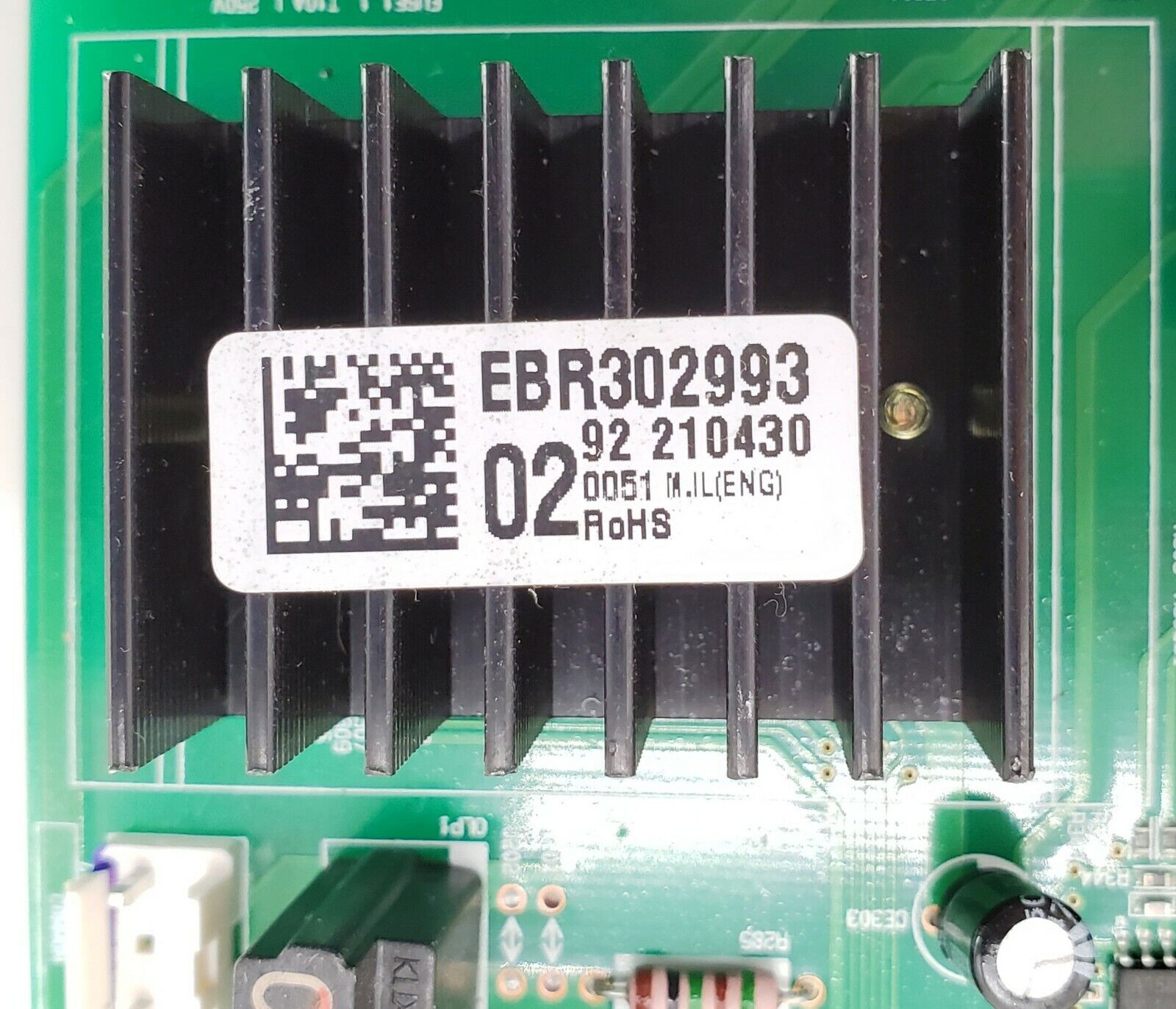 Genuine OEM LG Refrigerator Control EBR30299302 Same Day Ship *Lifetime Warranty