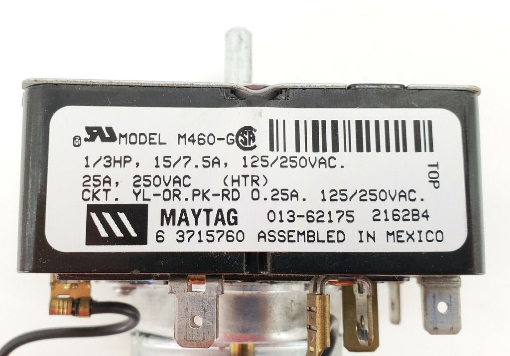 Genuine OEM Maytag Dryer Timer Assembly 63715760 Same Day Ship Lifetime Warranty