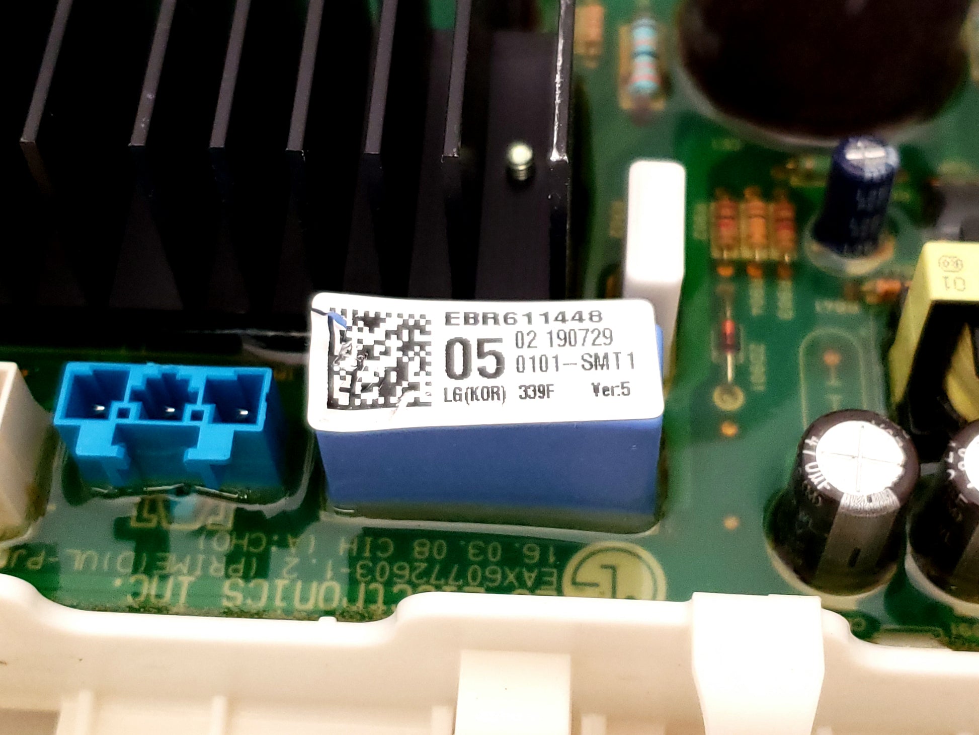 LG Dryer Control EBR61144805