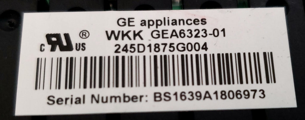 GE Refrigerator Control 245D1875G004