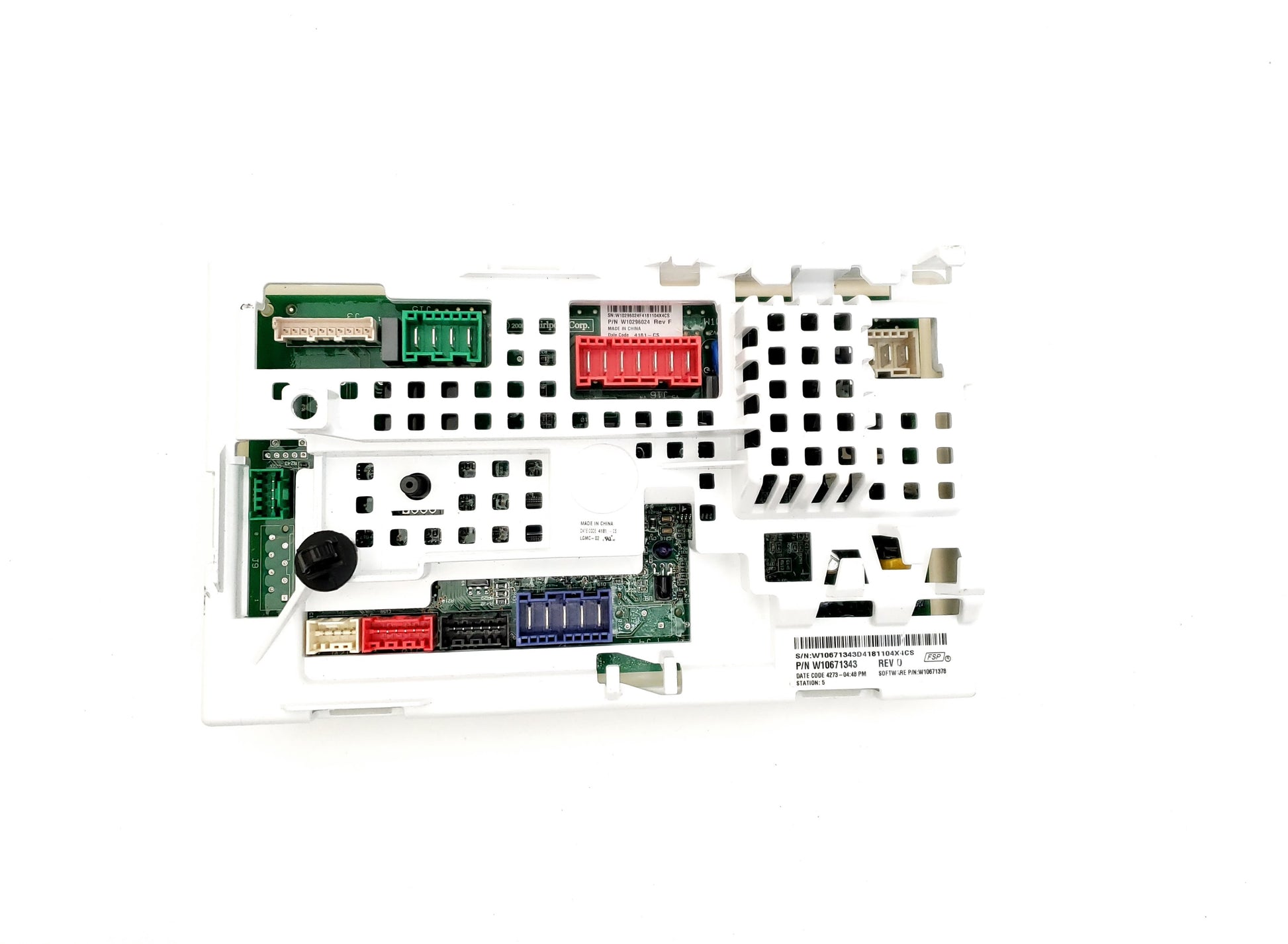 Whirlpool Washer Control W10671343