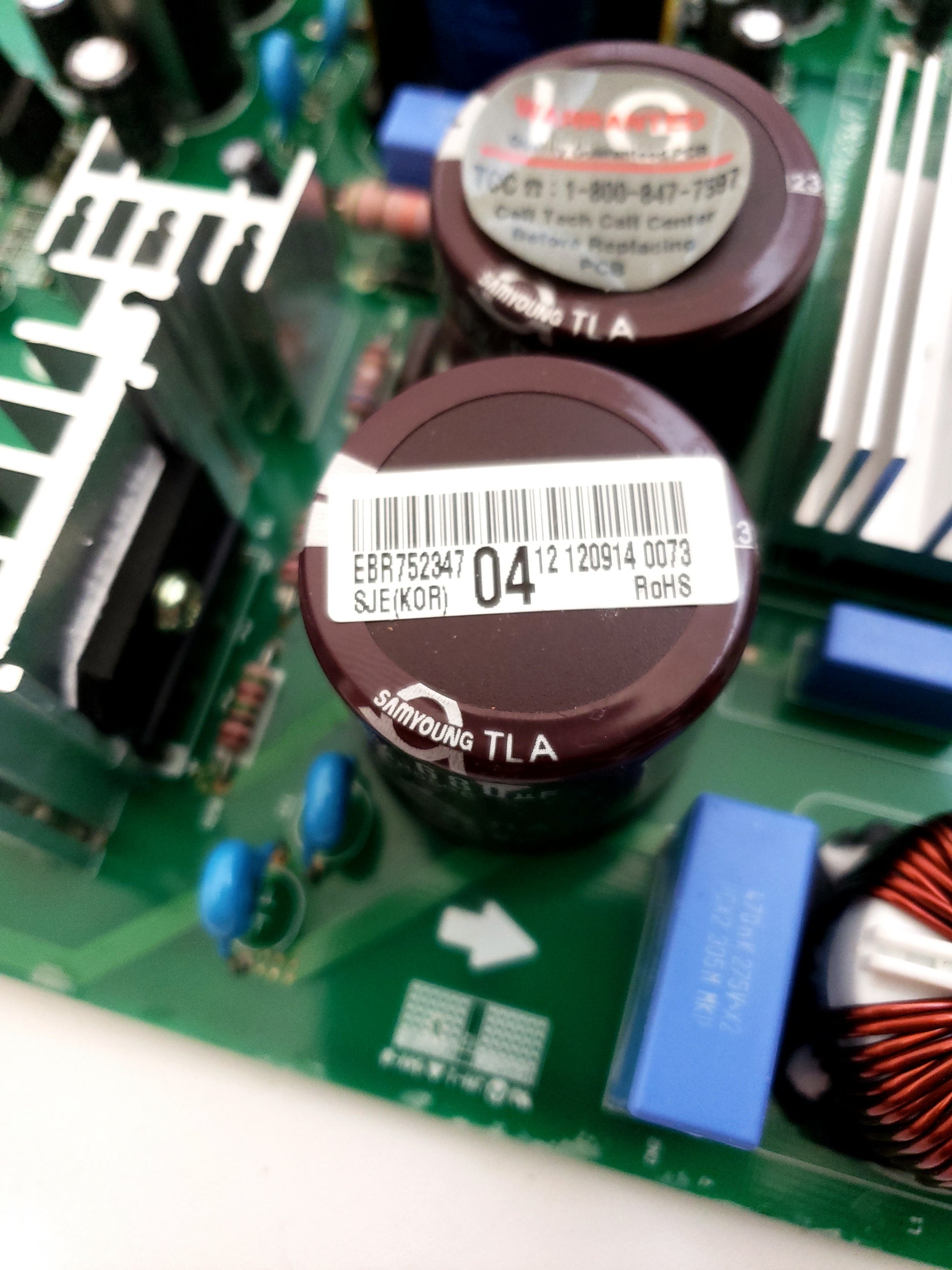 LG Refrigerator Control Board EBR75234704