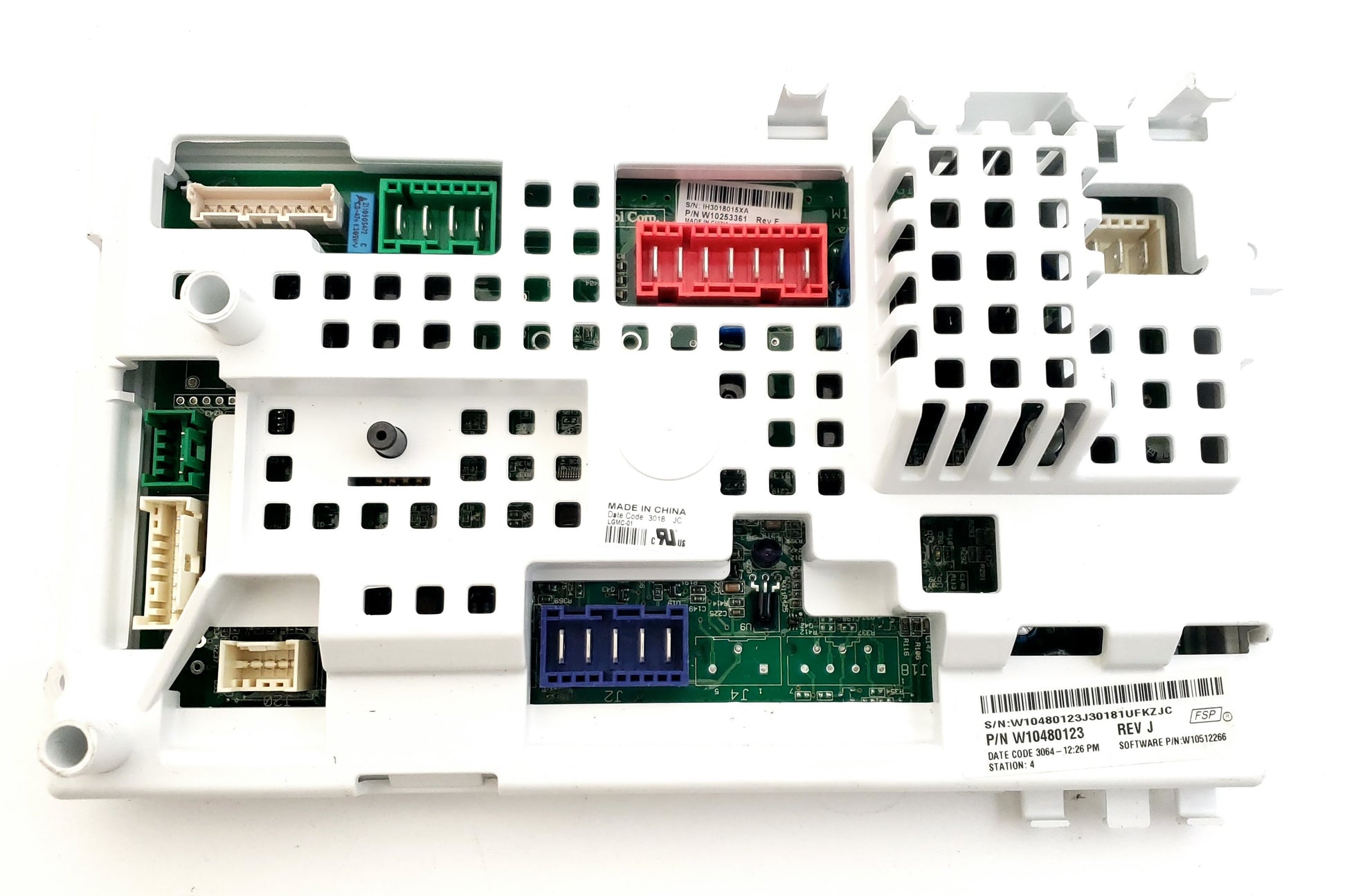 Whirlpool Washer Control Board W10480123