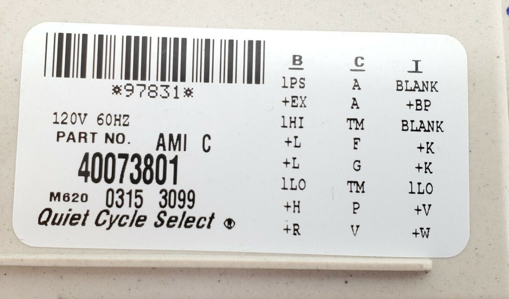 Amana Washer Timer  40073801