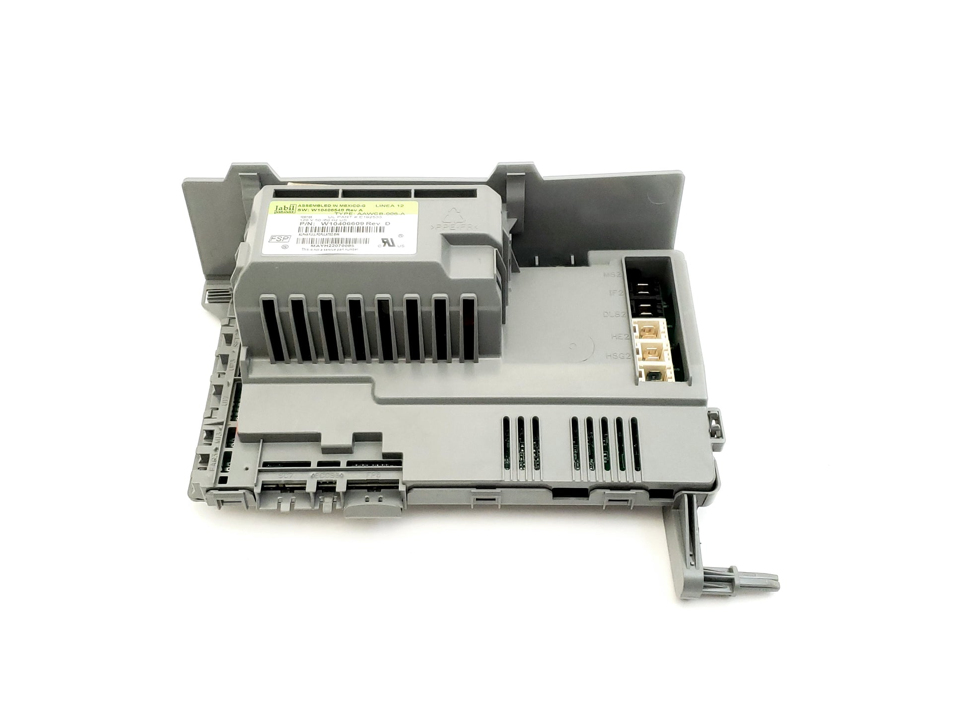 Whirlpool Washer Control Board W10406609