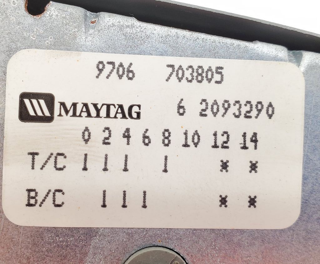 Maytag Washer Timer  62093290