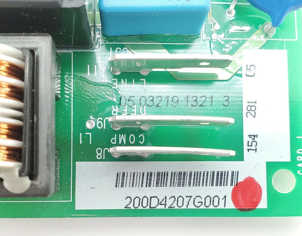 GE Refrigerator Control Board 200D4207G001