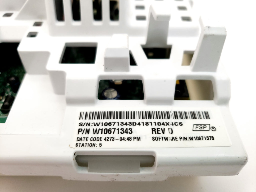Whirlpool Washer Control W10671343