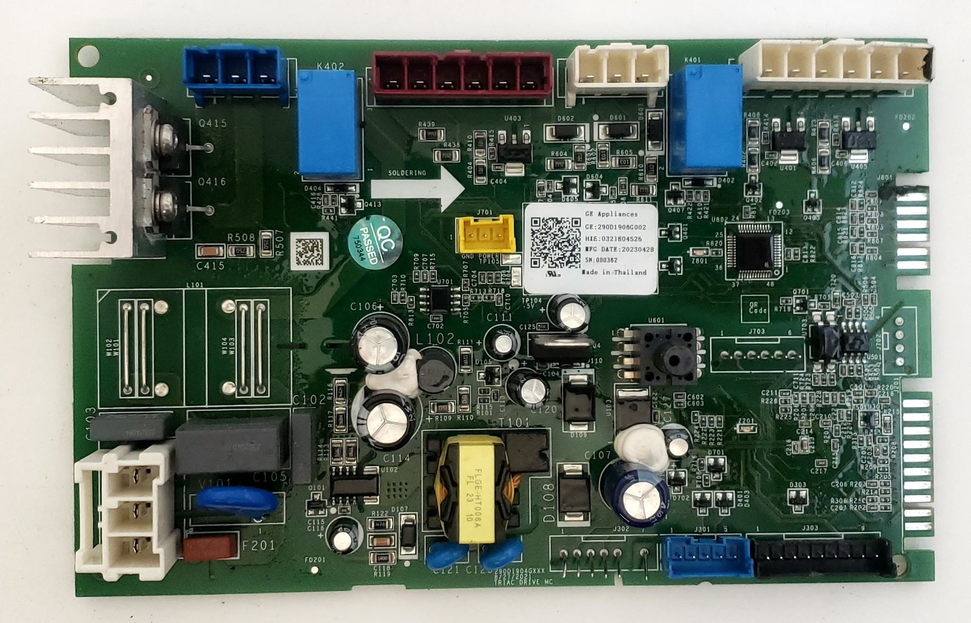GE Washer Control