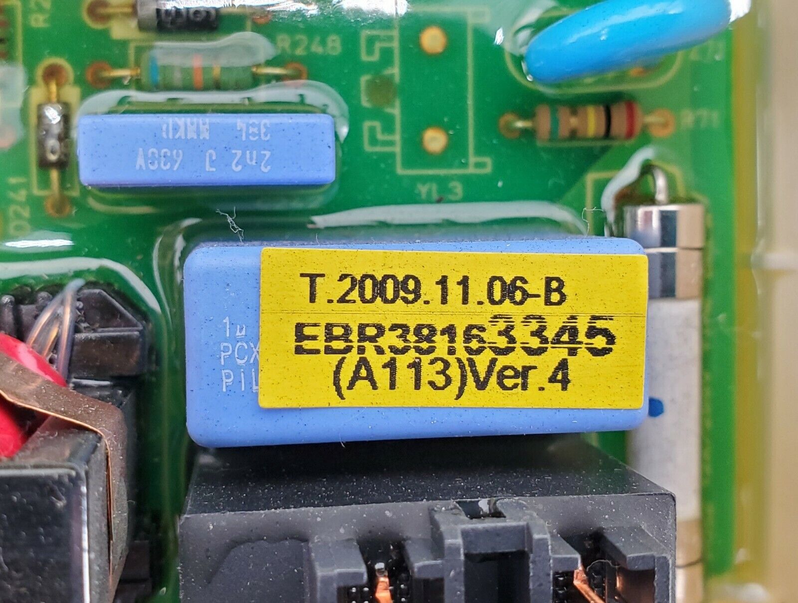 LG Washer Control Board EBR38163345