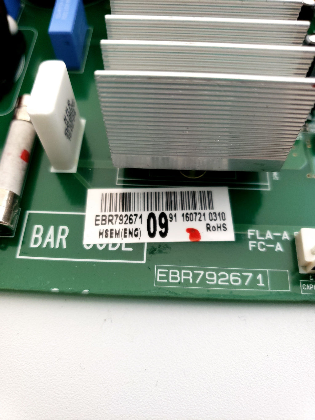 LG Refrigerator Control Board EBR79267109