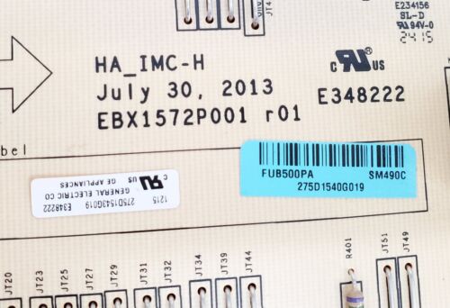 GE Control Board 275D1543G019