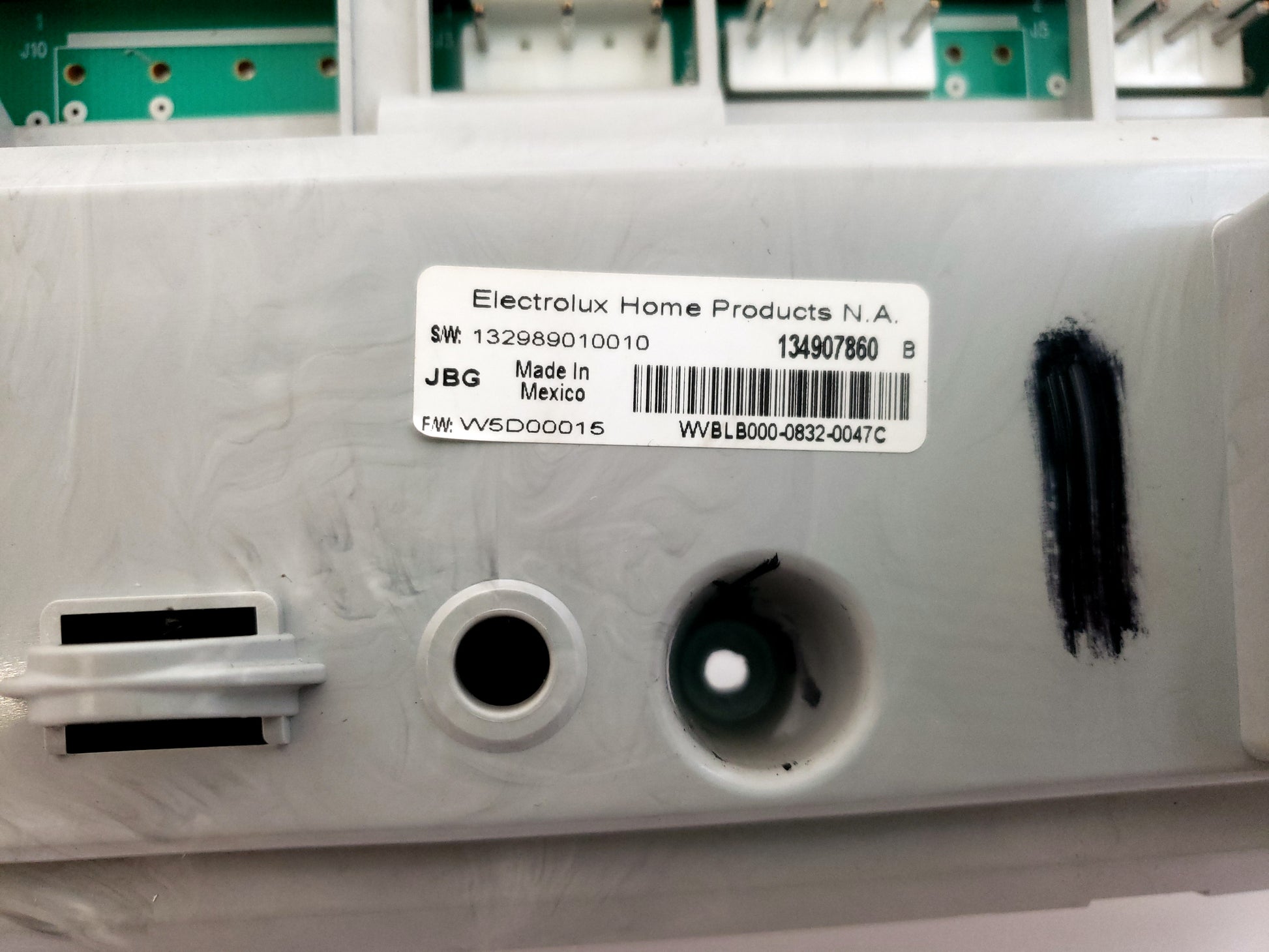 Electrolux Washer Control Board 134907860