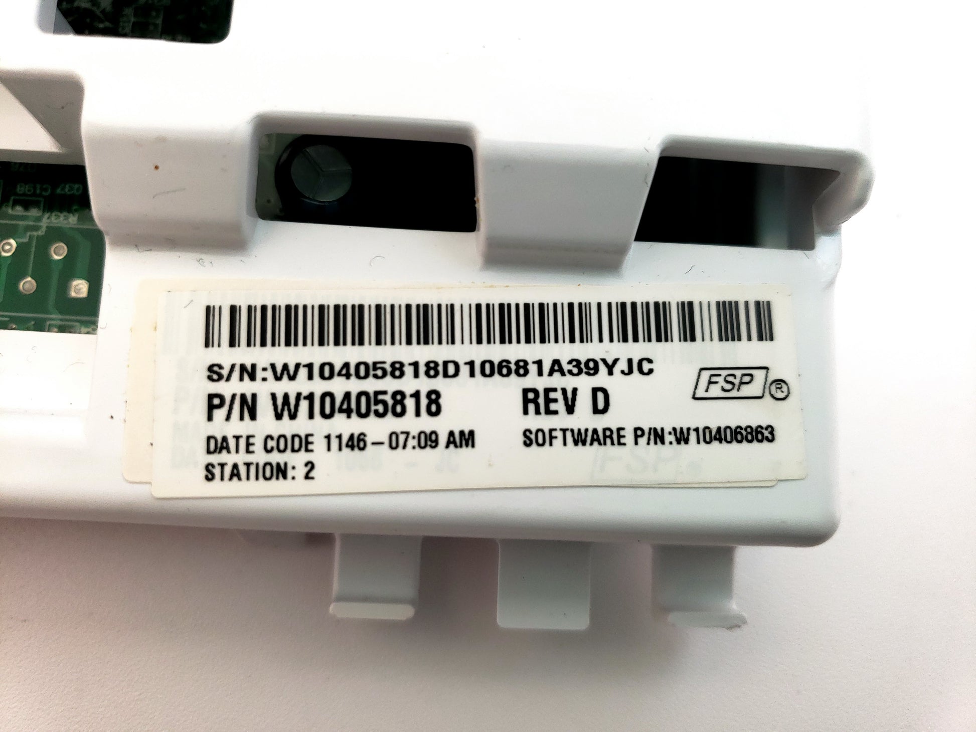 Maytag Washer Control W10405818