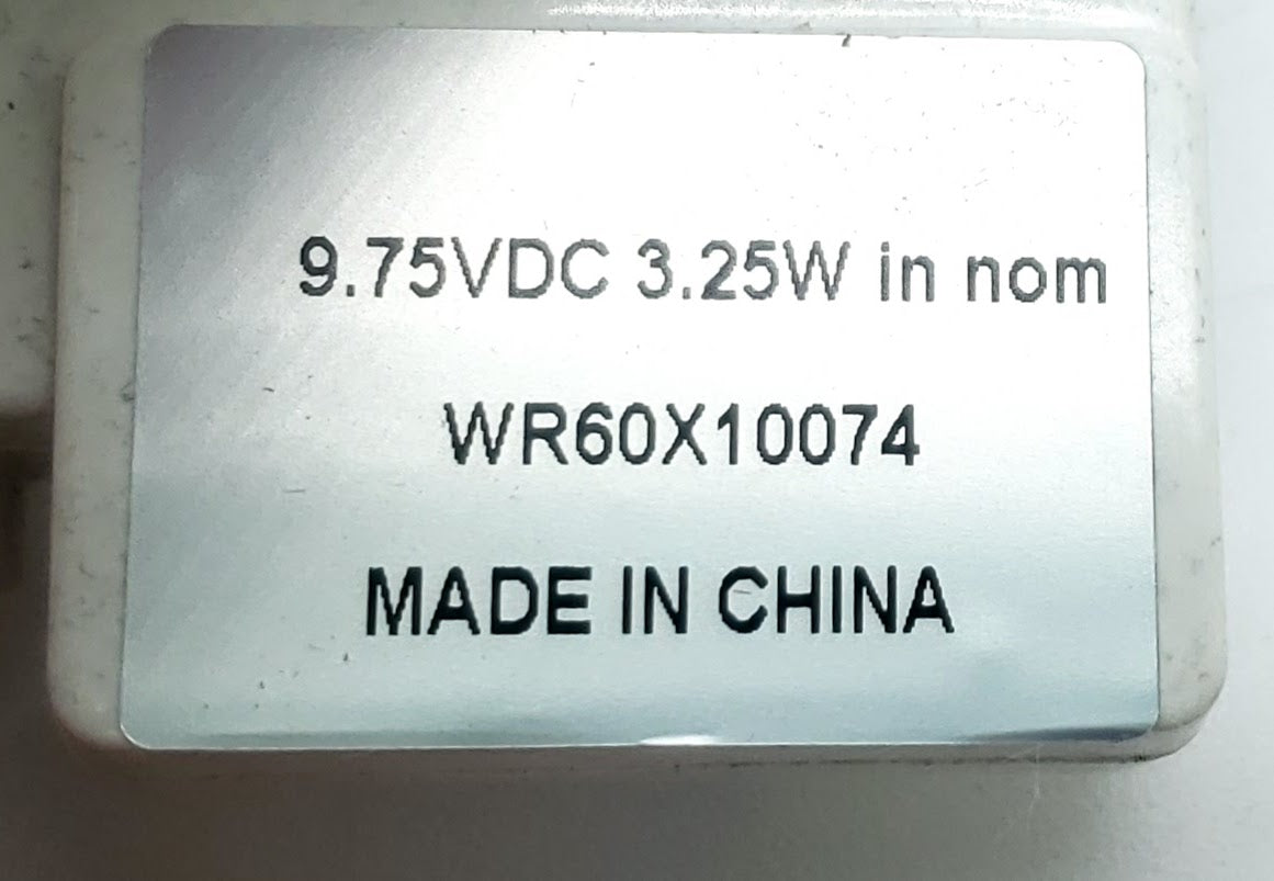 GE Refrigerator Evaporator Fan WR60X10074
