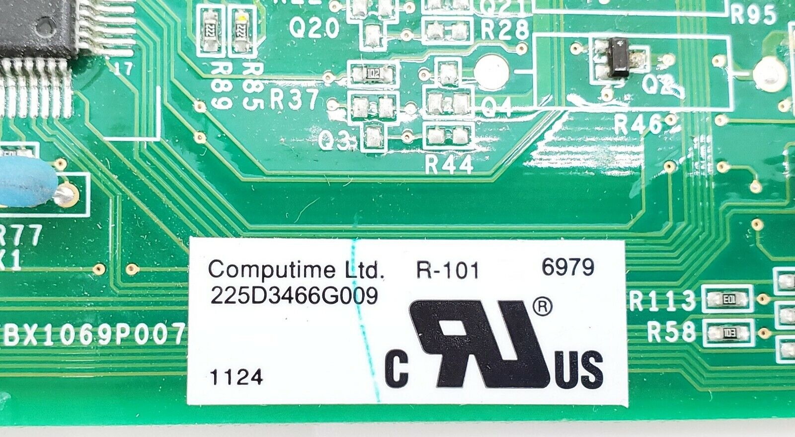 Genuine OEM GE Refrigerator Control 225D3466G009