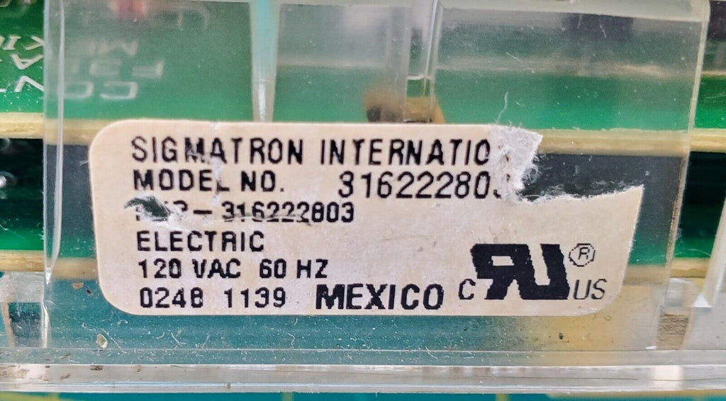 Frigidaire Range Control  316455400