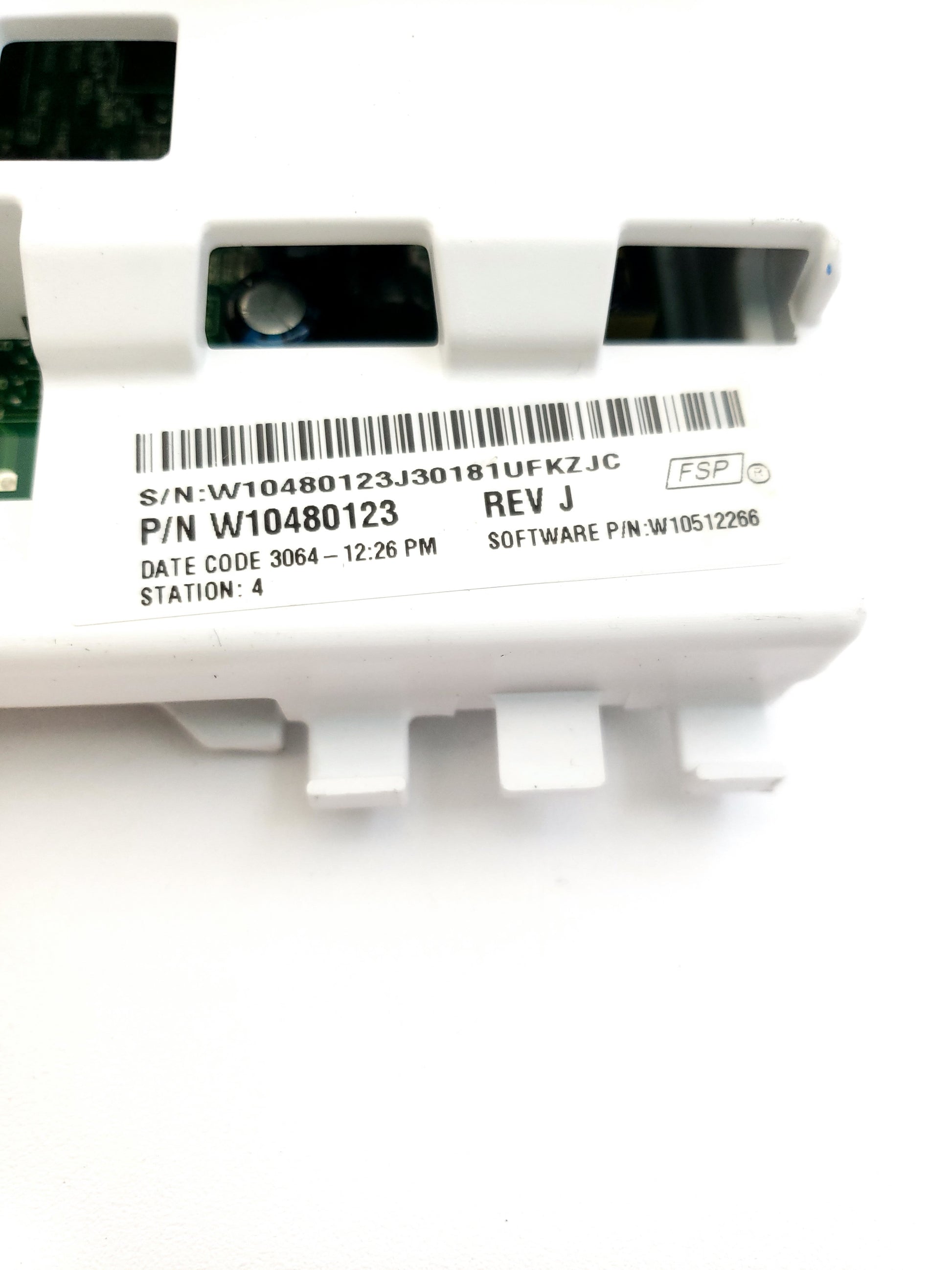 Whirlpool Washer Control Board W10480123