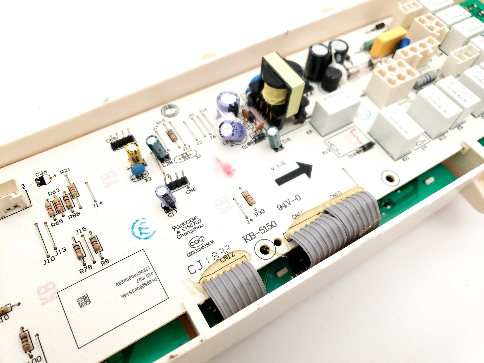 Hisense Washer Control 17238100000283