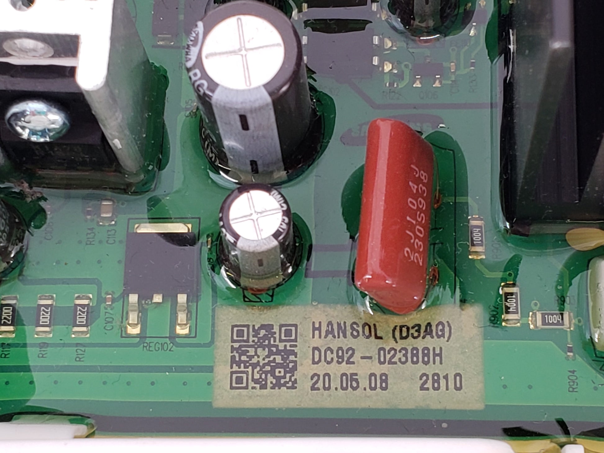 OEM  Samsung Washer Control DC92-02388H
