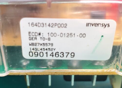GE Range Control Board 164D3142P002