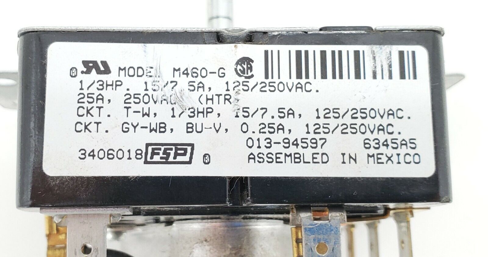 Kenmore Dryer Timer 3406018