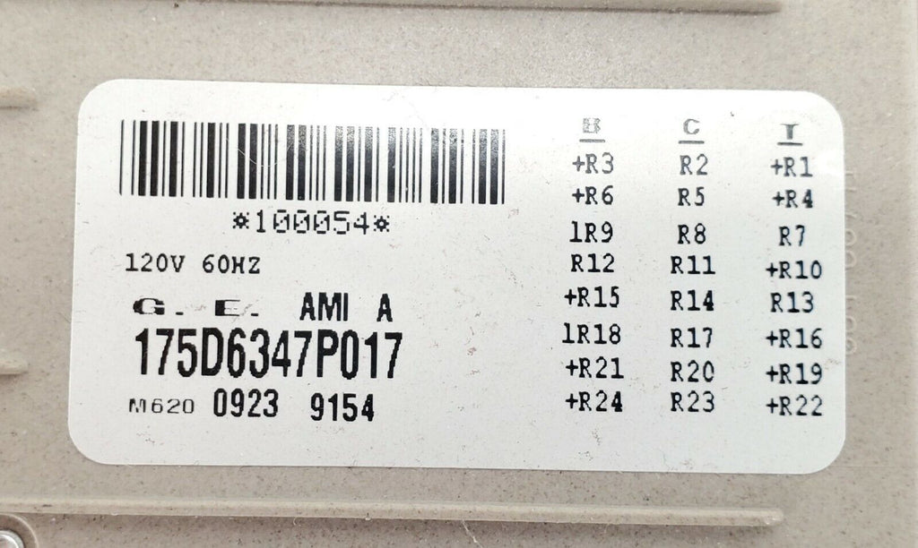 GE Washer Timer  175D6347P017