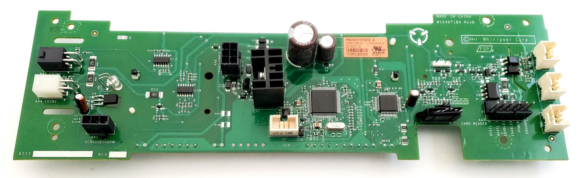 Whirlpool Washer Control Board W11085747