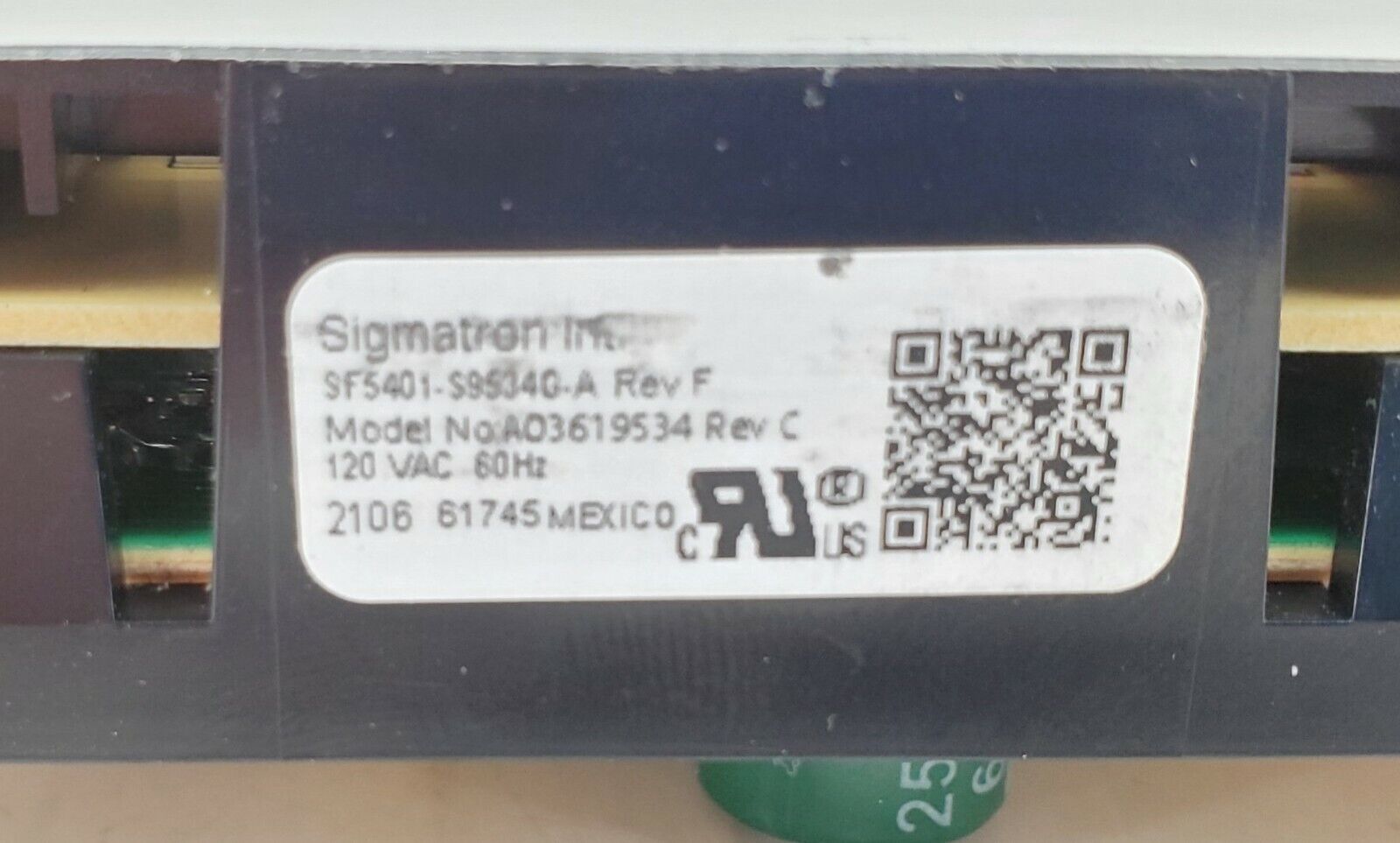 Genuine OEM Frigidaire Range Control A03619534 Same Day Ship *Lifetime Warranty*