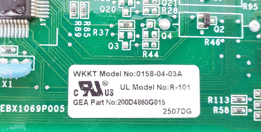 GE Refrigerator Control 200D4860G015