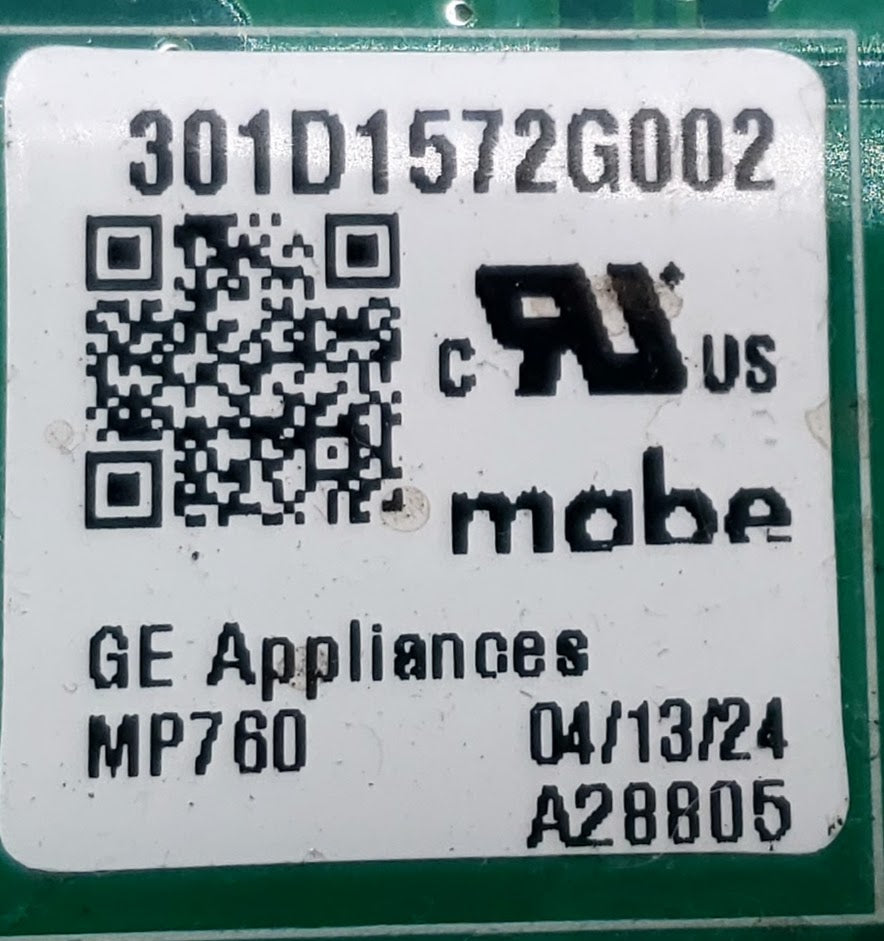 GE Range Control  301D1572G002