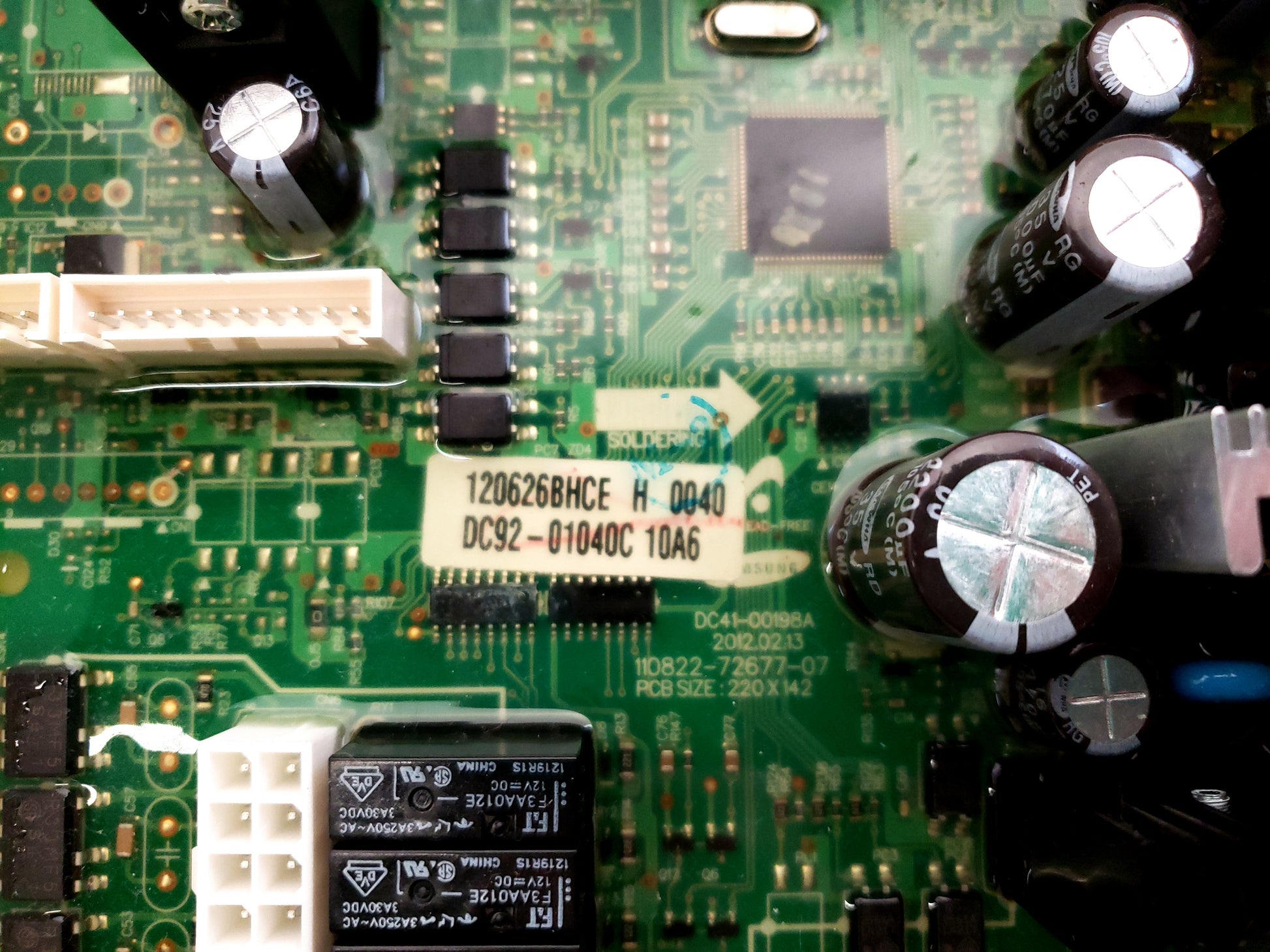 Samsung Washer Control Board DC92-01040C